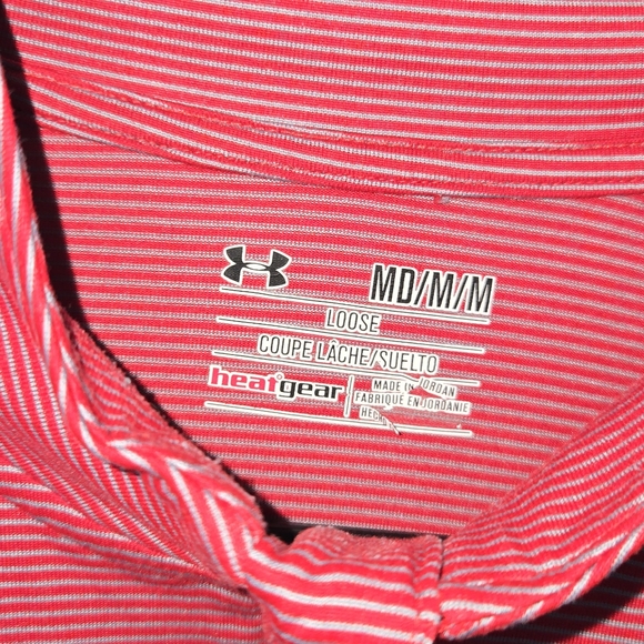 Under Armour Red Quarter-Zip Pullover Okanagan College - Picture 6 of 6